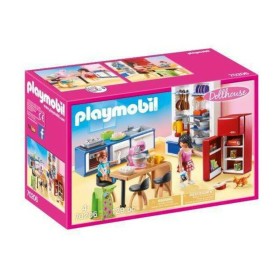 Playset Dollhouse Kitchen Playmobil 70206 (129 pcs