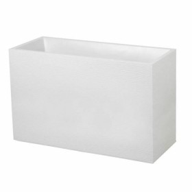 Macetero EDA Muret Graphit Blanco Plástico 99,5 x 39,5 x 60 cm