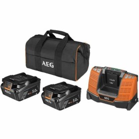 Set de cargador y baterías recargables AEG Powertools Pro