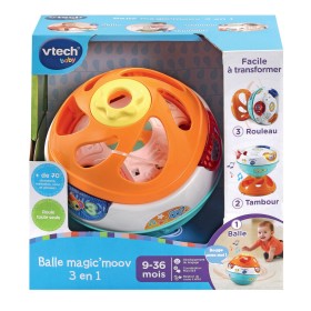 Brinquedo Interativo para Bebés Vtech Baby Magic'Moov Ball 3 in