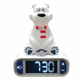Reloj Despertador Lexibook Polar Bear 3D con sonid