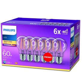 Bombilla LED Philips Bombilla Transparente E 60 W 