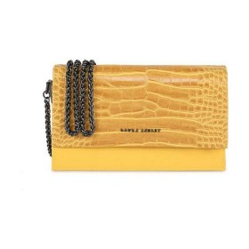 Damen Handtasche Laura Ashley DUDLEY-CROCO-YELLOW Gelb (22 x 12