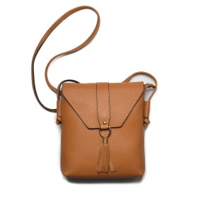 Damen Handtasche Anna Morellini WB210MRR-BROWN Braun (18 x 21 x
