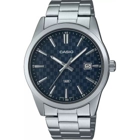 Reloj Hombre Casio Plateado Azul (Ø 41 mm)