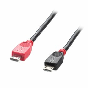 Micro USB to Mini USB Adapter LINDY 31759 Black 1 m