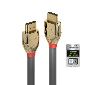 HDMI Kabel LINDY 37603 3 m Schwarz Grau