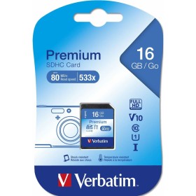 SD Memory Card Verbatim PREMIUM SDHC C10/U1 16 GB