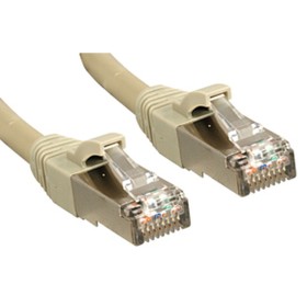Cable de Red Rígido UTP Categoría 6 LINDY 45582 Gris Beige 1 m