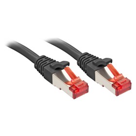 Cable de Red Rígido UTP Categoría 6 LINDY 47777 Negro 1 m 1