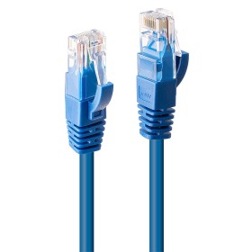 Cable de Red Rígido UTP Categoría 6 LINDY 48017 Rojo Azul 1 m 1