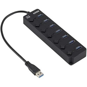 Hub USB Nilox NXHUB-06 Negro