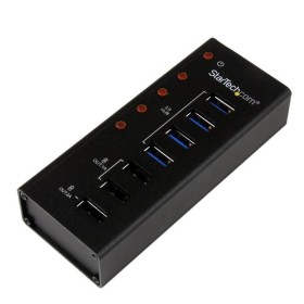 Hub USB Startech ST4300U3C3 Negro