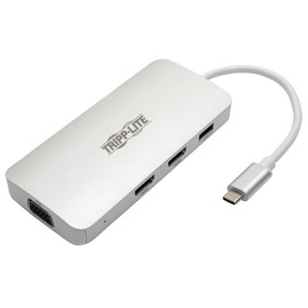 Hub USB Eaton U442-DOCK12-S Plateado