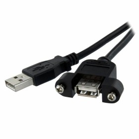 Cable USB Startech USBPNLAFAM2 Negro 0,6 m