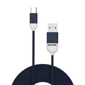 Cable USB-C a USB Pantone PT-TC001-5N Azul oscuro 1,5 m