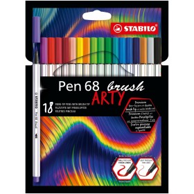 Feutres Stabilo Pen 68 brush ARTY