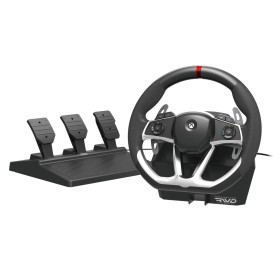 Gaming Wheel and Pedal Support HORI Force Feedback Racing Wheel DLX HORI - 1