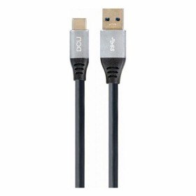 Cabo USB A para USB C DCU Preto (1,5M)
