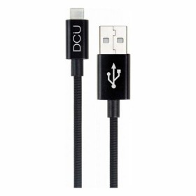 Cabo USB A 2.0 para USB C DCU Preto (1M)