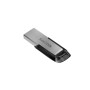 Memoria USB SanDisk Ultra Flair Negro Plateado