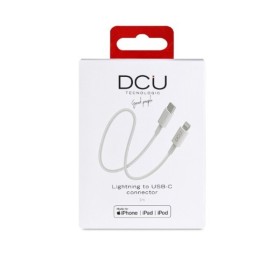 Câble USB-C vers Lightning iPhone DCU 1 Blanc 1 m