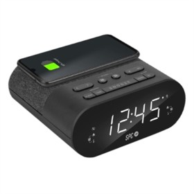 Relógio Despertador com Carregador sem Fios SPC 4587N (1