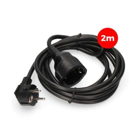 Cable alargador EDM Negro 3 x 1,5 mm