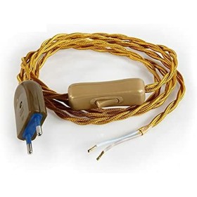 Cable de Alimentación EDM Interruptor de luz Cordón 2 m