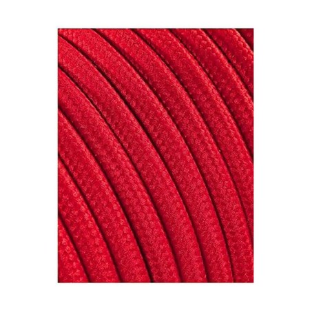 Cable EDM C62 2 x 0,75 mm Rojo Textil 5 m