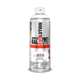 Pintura en spray Pintyplus Evolution RAL 9010 400 ml Mate Pure