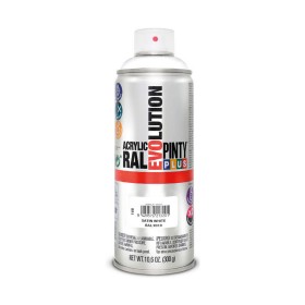 Pintura en spray Pintyplus Evolution RAL 9010 400 ml Satinado