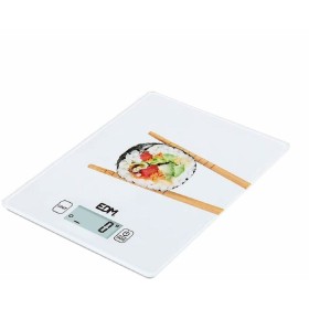 Báscula de Cocina EDM Blanco 5 kg (14 x 19.