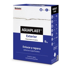 Plaste en polvo Aguaplast 70034-002 Exterior 6 Kg Blanco