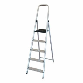 5-step folding ladder EDM Aluminium (45 x 10,5 x 1