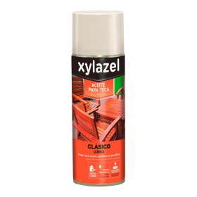 Óleo para teca Xylazel Classic 5396259 Spray 400 ml Incolor Mate