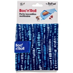 Bolsa para Sanduíches Roll'eat Boc'n'roll Essential Marine Azul