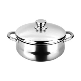 Casserole with lid FAGOR Silverinox Stainless stee