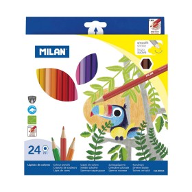 Lápis Milan 24 Peças Multicolor