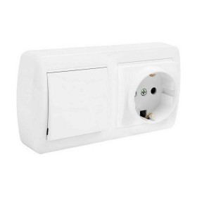 Plug socket Solera mur96u Double Bipolar Interrupter/Commutator