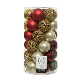 Bolas de Natal Decoris Multicolor Plástico Ø 6 cm