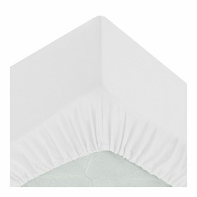 Sábana Bajera Ajustable Atmosphera Blanco (140 x 1