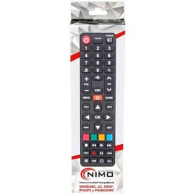 Mando a Distancia Universal NIMO Negro LG, Panasonic, Philips