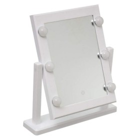 LED Tischspiegel 5five Hollywood Weiß 37 x 9 x 40,5 cm