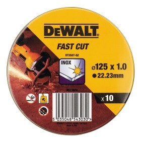 Disco de corte Dewalt Fast Cut dt3507-qz 10 Unidad