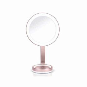Espelho de Aumento com LED Babyliss 9450E Cor de Rosa