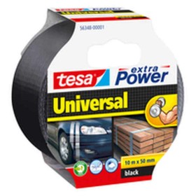 Cinta americana TESA extra Power Universal 10 m x 50 mm Negro