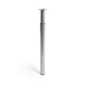 Legs Rei 406e Extendable Cylindrical Silver Steel 