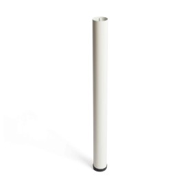 Patas Rei 406g Regulable Cilíndrica Acero Blanco (Ø 7,6 x 71 cm)