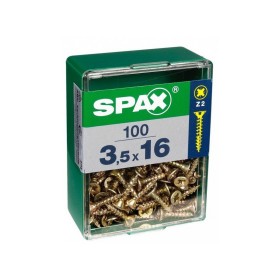 Caja de tornillos SPAX Yellox Madera Cabeza plana 100 Piezas (3